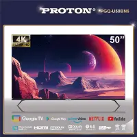 在飛比找Yahoo奇摩購物中心優惠-普騰PROTON 50型 QLED 量子點聯網液晶顯示器 4