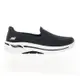 SKECHERS GO WALK ARCH FIT 健走 女休閒鞋-黑-124483BLK