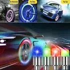 4Pc Auto SUV Wheel Tyre Tire Air Valve Stem LED Light Caps Cover Car Accessories