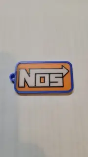 NOS RACING KEYCHAIN NO PREP KINGS DRAG RACE FAST & FURIOUS NHRA NITROUS OXIDE!