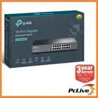 NEW TP-Link TL-SG1016DE V4 16-Port Gigabit Easy Smart Switch Rackmount Fanless