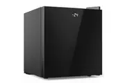Advwin 32/60L Upright Freezer Digital Display Freezer Compact Freezer Home Dorm Commercial Freezer Black