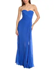 Alberta Ferretti Silk Gown