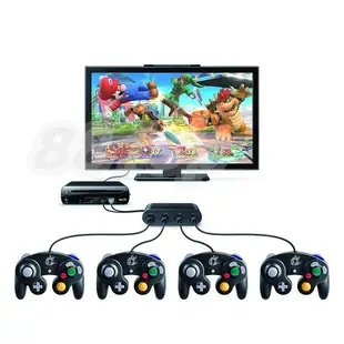 NGC 手把 轉換器 轉接器 GC Game Cube 搖桿 轉 Wii WiiU PC 電腦 筆電 桌機 轉接 擴充