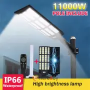 1680 LED Solar Flood Light Motion Sensor Security Wall Yard Garden Outdoor Lamp