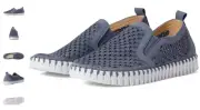 Ilse Jacobsen Tulip 140 Blue Grey w/ Goring Slip-on Women's EU sizes 36-41 NEW!!