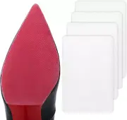 Shoe Sole Protector 4 Pcs Self Adhesive Shoe Bottom Protector for High Heels