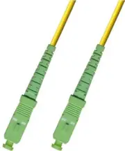 125M (410ft) OS2 SC/APC to SC/APC Fiber Optic Cable Simplex Singlemode 9/125