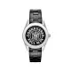 【DKNY】美式紐約時尚25週年全球限量陶瓷腕錶-黑銀款/NY2155/台灣總代理公司貨享二年保固