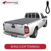 Courier Single Cab Without Sports Bar, Headboard Bunji Tonneau Cover