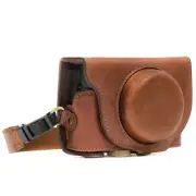 MegaGear Sony Cyber-shot DSC-RX100 VI, RX100 V, RX100 IV Leather Camera Case