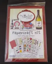 "The Wine Buffs" By Mike Payne~ Papercraft Kit~Katy Sue Designs~IDW 177670~NEW