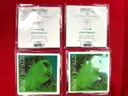 100% Authentic 4 Sets Evah Pirazzi Violin String 4/4 Medium E BALL Gold Plated