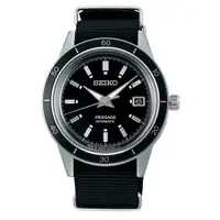 在飛比找蝦皮商城優惠-【SEIKO】PRESAGE 60’s復刻黑面機械錶 41m