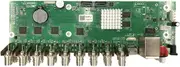 Lyaciomn 1 Piece 16CH AHD DVR Motherboard XVI/AHD/TVI/CVI/CVBS/IP Coaxial Audio NT98332+TP2830 Surveillance Camera Recorder Green Motherboard