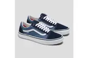 Vans Skate Old Skool Shoes in Navy White