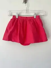 Gymboree Pink Pull On Cotton White Polka Dot Lined Skirt Sz 3T NEW