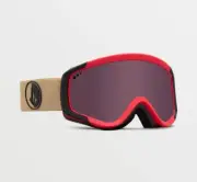 Volcom Attunga Youth BRAND NEW Snow Goggles Orange Shock Sand/Light Bronze