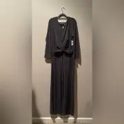 NWT Old Navy Grey wrap jumpsuit sz XL