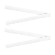 4x Quartet 2.5x30cm Reusable Dry-Erase Magnetic Strips For Whiteboard White