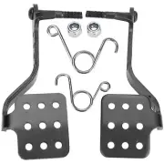 YOXUFA Go Kart Brake Throttle Pedals Kit with Return Springs 9503 and 9502 for P