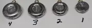 Coin Sinkers quantity 25 you choose size 1 oz 1-1/2 oz 2 oz 3 oz 4 oz