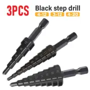 HSS step cone drill bit hole cutter cutting holes