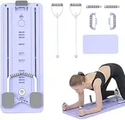 Upgraded Pilates Reformer Machine For Home Abroller Board Pilates Board Full-Body Workout Trainer Multifunctional Abdominal Board Foldable Workout Equipment For Men And Women