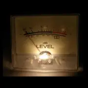 Power Amplifier Luminous VU Meter DB Level Meter Indicator w/ 6-12V Backlight