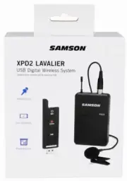 Samson XPD2 Lavalier Digital Wireless Live Stream Headset Mic System - NEW
