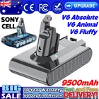 9500mAh 21.6V Battery for Dyson V6 Absolute SV04 DC59 DC61 DC62 Vacuum Cleaner