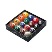 Formula Sports Standard Numbered 1-15 Pool Balls 1 7/8" 2" Boxed Multicoloured