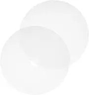 UTHCLO 2pcs Silicone Dehydrator Sheets Round Non-stick Mats for Food Drying High-temperature Resistant Silicone for Fruits Meats and Vegetables