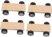 DIY Wooden Toy Cars Painting Kit Handcraft Projects Wood Vehicle Models for Boys and Girls