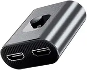 HDTV Switching Box, 4K Highly Clear 60Hz, 3D Compatible,Bidirectional HDTV Splitter for Home Entertainment Device