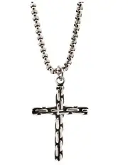 [Cudworth] Stainless Steel Cross in Silver