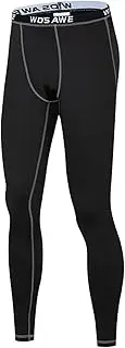 [LIUHD] Outdoor Hiking Heating Pants Winter Cycling Base Layers Tights Pants Men Women Thermal Fleece Warm Breathable Elastic Bike Bicycle Underwear Pants