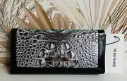 BRAHMIN NWT DUSK GLEAMING ADY WALLET ~ GENUINE LEATHER