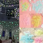 Glow In The Dark Stars and Moon Stickers Kids Bedroom Nursery Room Wall Sticker