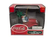 Coca Cola 2001 Platinum Series Ornament Collection Polar Bear in Coca Cola Truck