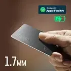 Wireless Charger GPS Locator Card Wallet Smart Tag for iPhone Find My Airtag