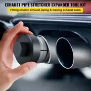 Pipe Stretcher Kit, Exhaust Pipe Stretcher Kit 1-5/8" to 4-1/4", Exhaust Pipe Expander Kit for Tail Pipe Tube, Exhaust Pipe Expander Tool w/Storing Case, 7 Pcs Pipe Expander, Exhaust Stretcher