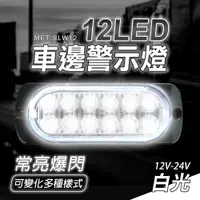 在飛比找有閑購物優惠-汽車小燈 氣氛燈 流水燈 車用邊燈 SLW12 白光 夜燈 