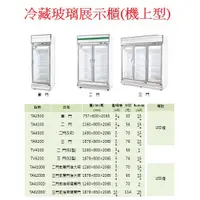 在飛比找蝦皮購物優惠-營業用冰箱 冷藏玻璃展示櫃 得台 冷凍尖兵 冷藏 單門 玻璃