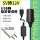 2A旅充頭+USB升壓線 5V轉12V USB轉點煙器母座 升壓電源轉接線 電壓轉換線 車用雙頭風扇轉接頭 升壓電源線 電源轉換變壓器