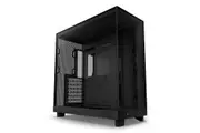 NZXT H6 Flow 2023 Compact Dual Mid Tower ATX Case Black [CC-H61FB-01]