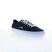 Lakai Newport MS4240251A00 Mens Blue Suede Skate Inspired Sneakers Shoes