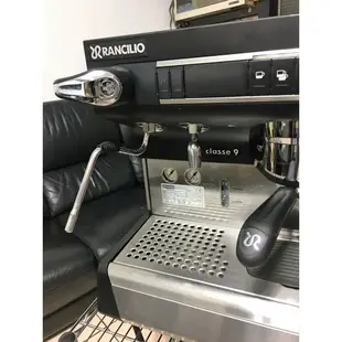 最新款LED RANCILIO CLASSE 9 義式半自動 雙孔半自動 金屬不鏽鋼外殼 C-LEVER