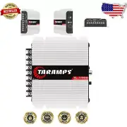 Premium TL 1500 Car Amplifier - 390W RMS Class D, RCA & Wire Input, Bass Boost