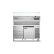 Moretti Forni 1 Door + Drawers Pizza Preparation Counter with Granite Worktop - TZ09/1MC - TZ09/1MC-EQ